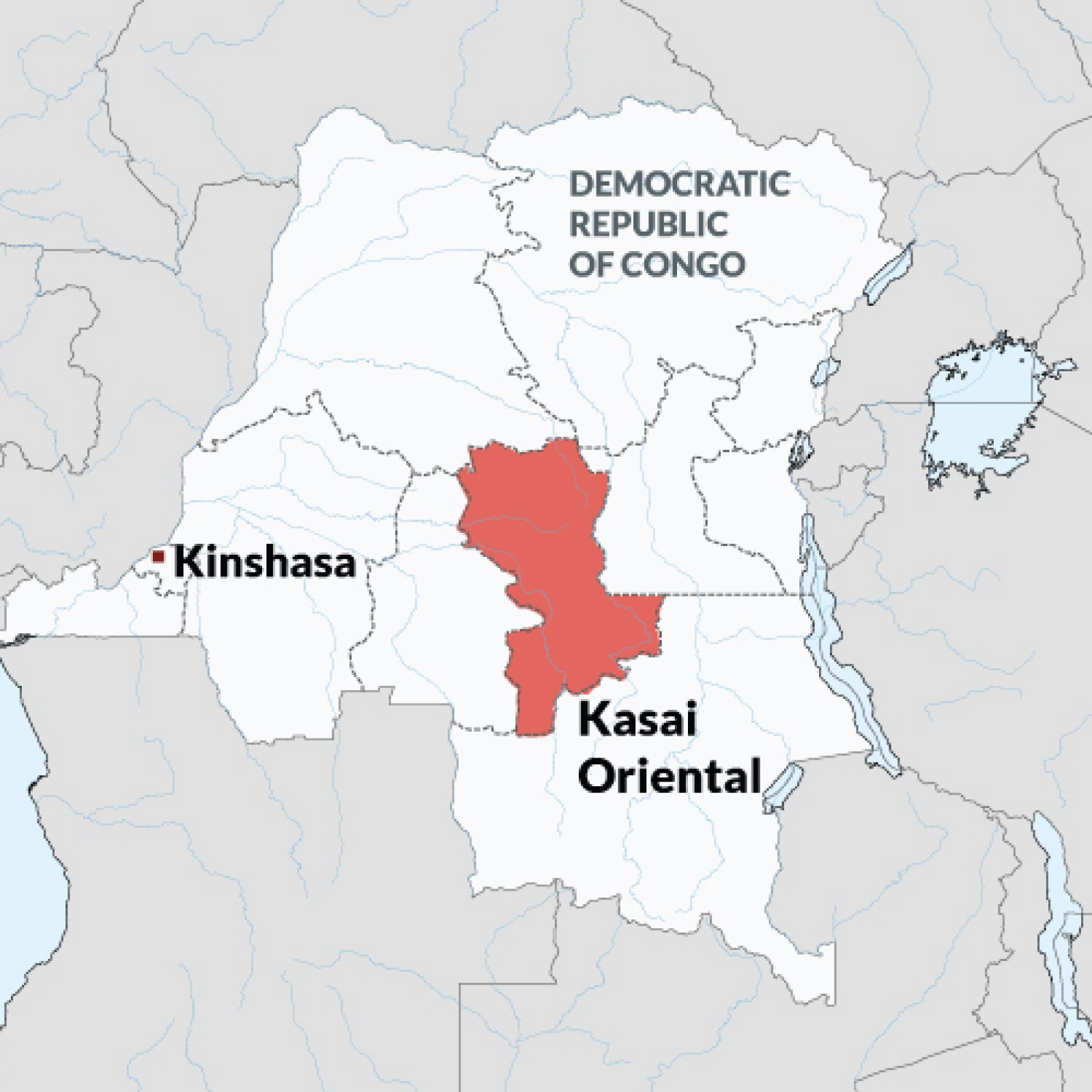 DRC Route Map